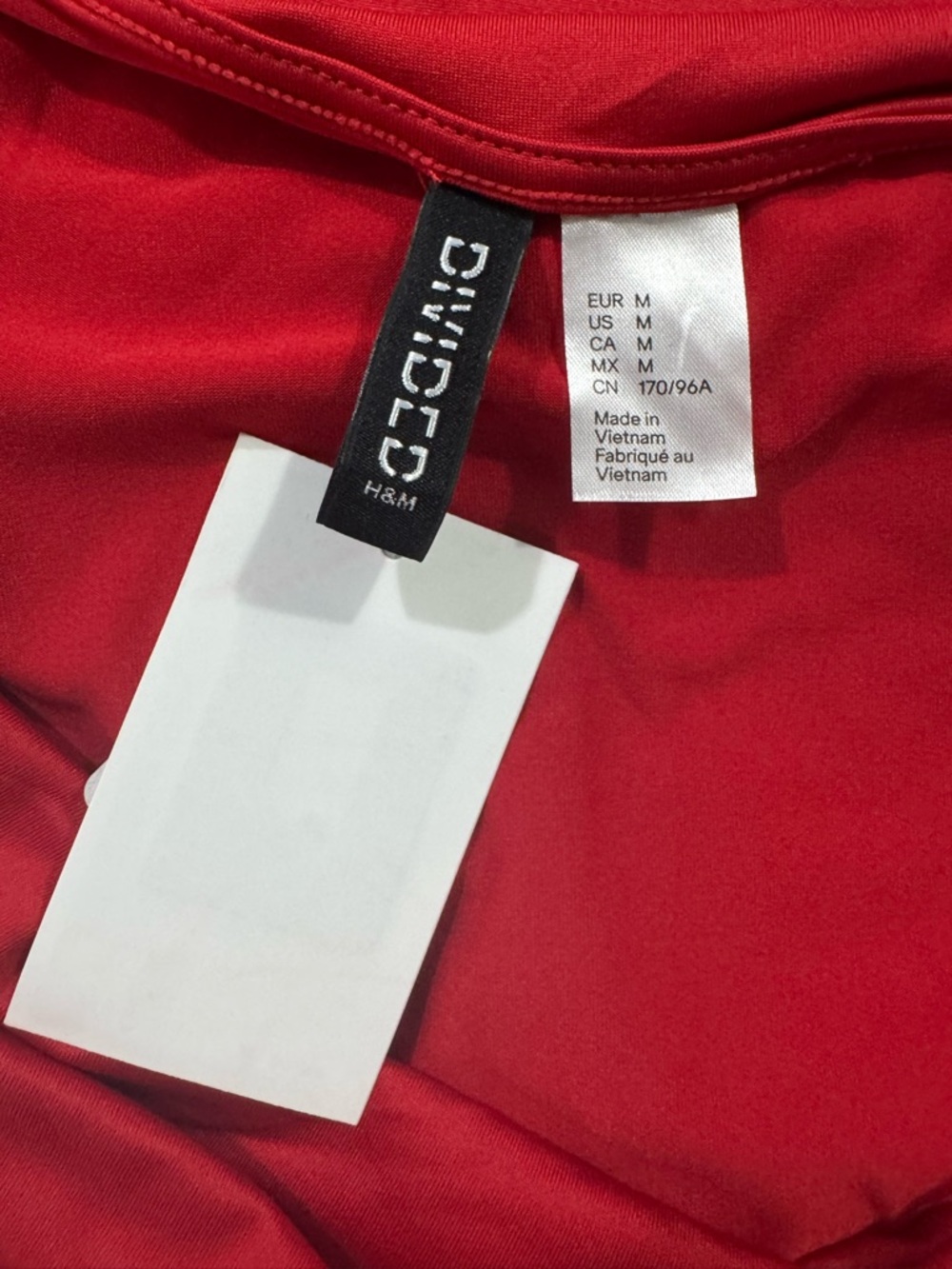 H&M Divided Red Ruched Bodycon Mini Dress - Picture 4 of 5